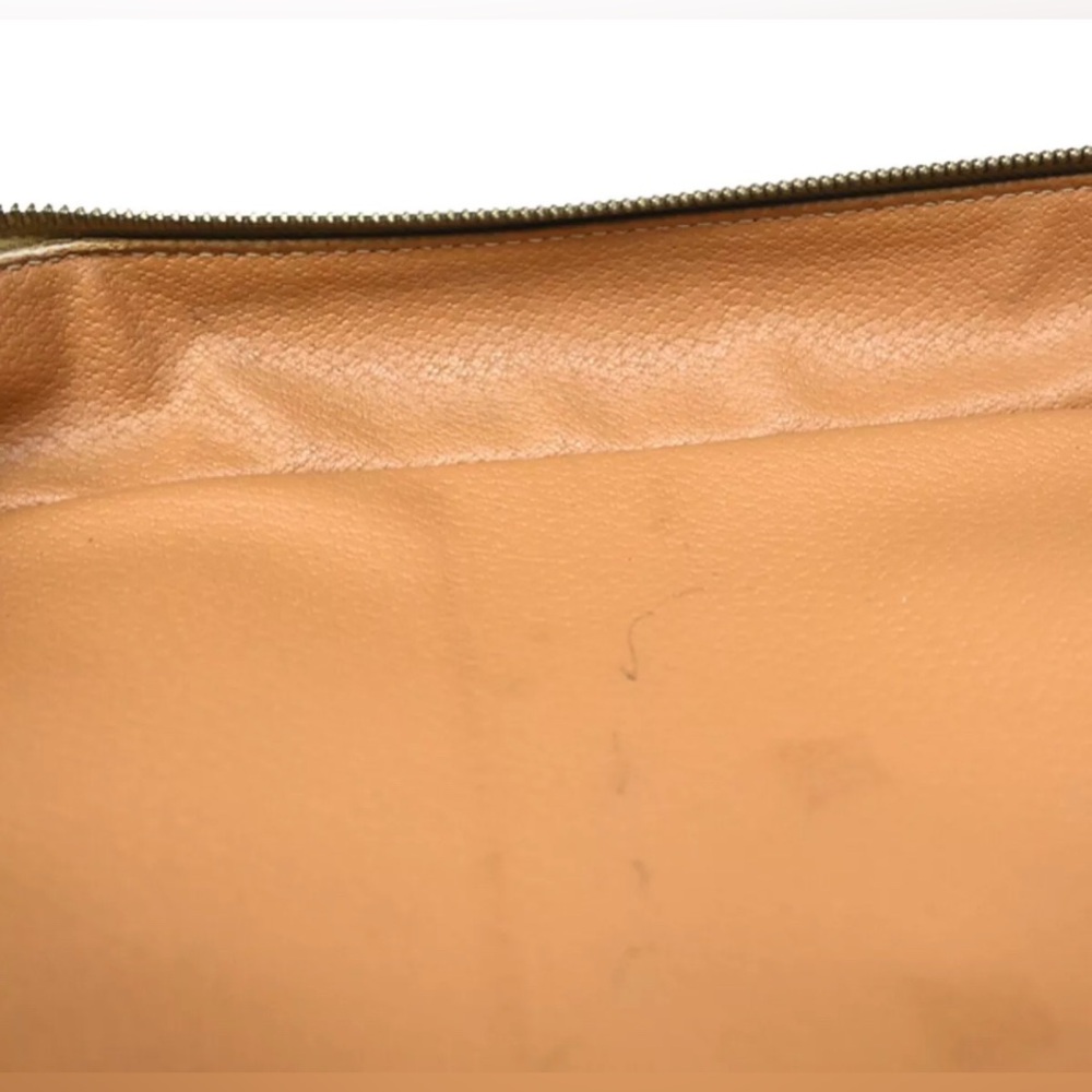 CELINE  Macadam Pattern Business Briefcase PVC / Leather In GUC Rare - Picture 9 of 16
